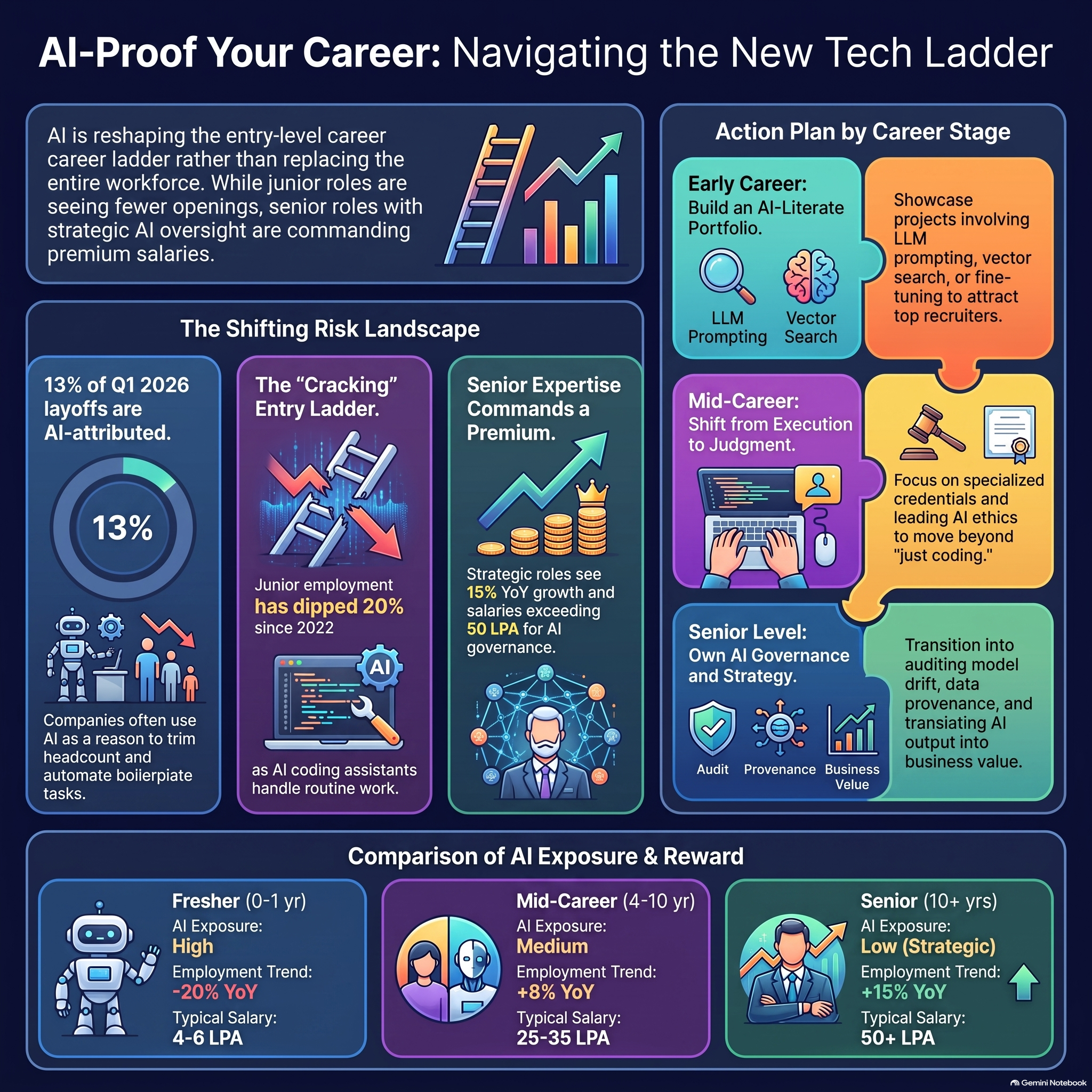 AI-Proof Your Career: Navigating the New Tech Ladder